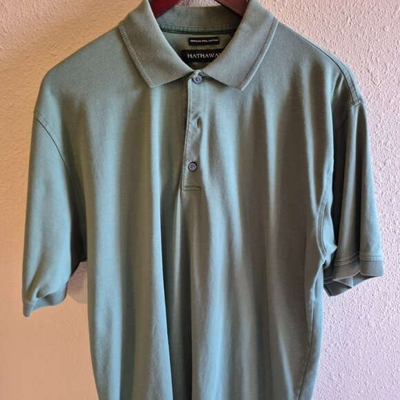 Hathaway Polo Shirt in Green - Picture 3 of 5